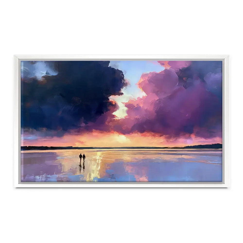 Heart To Heart Stroll Canvas Print Heart To Heart Stroll Canvas Print wall art product David Alexander Elder