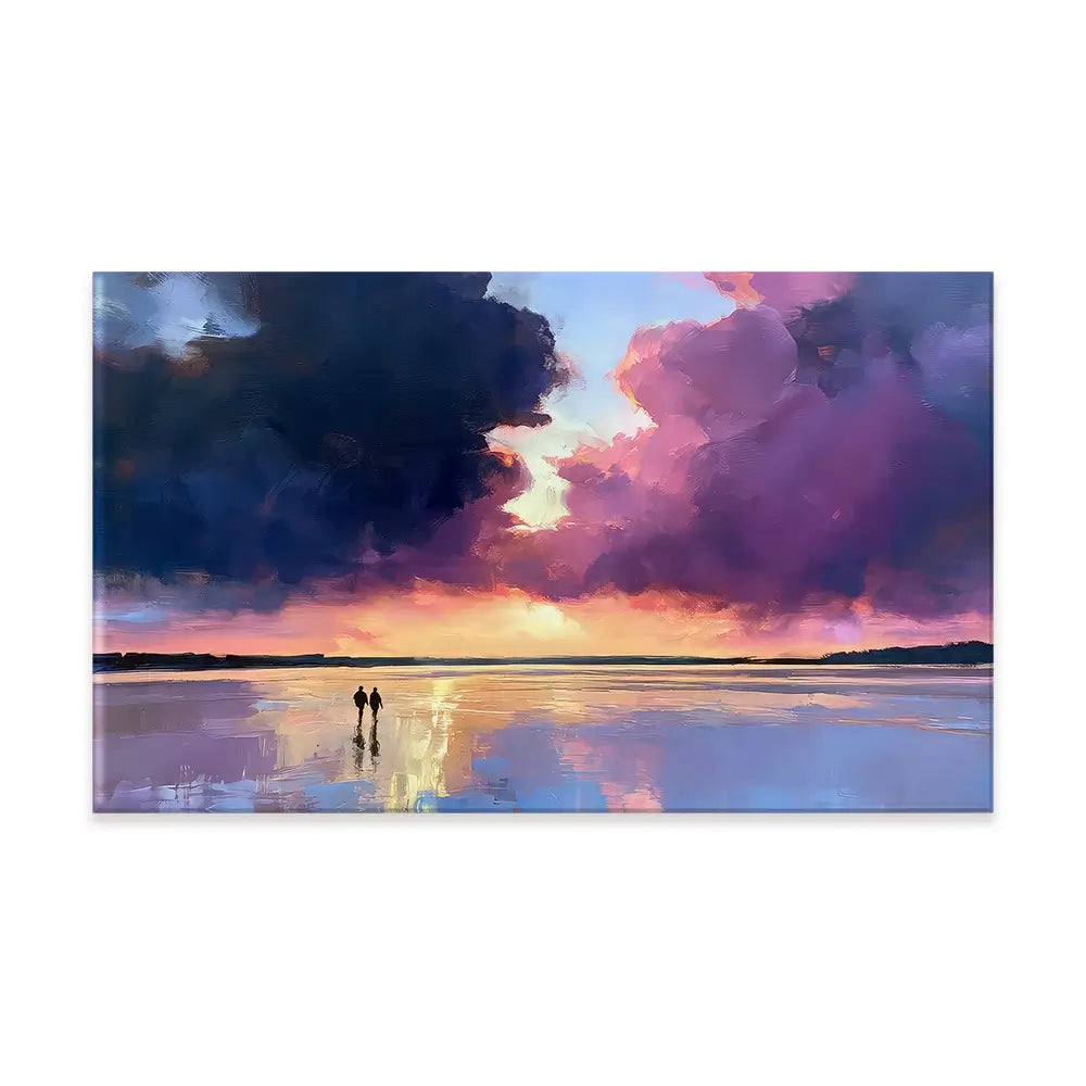 Heart To Heart Stroll Canvas Print Heart To Heart Stroll Canvas Print wall art product David Alexander Elder