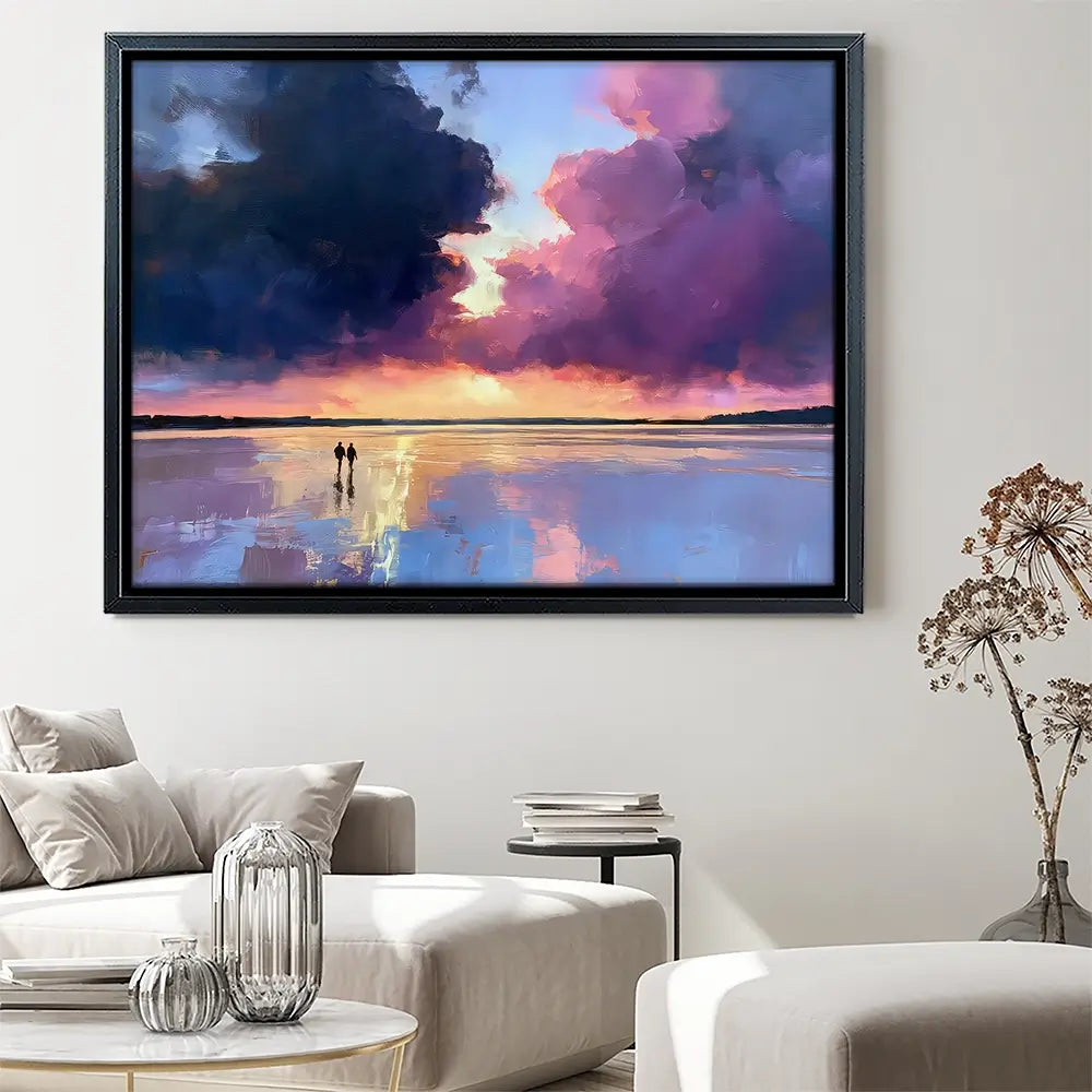 Heart To Heart Stroll Canvas Print Heart To Heart Stroll Canvas Print wall art product David Alexander Elder