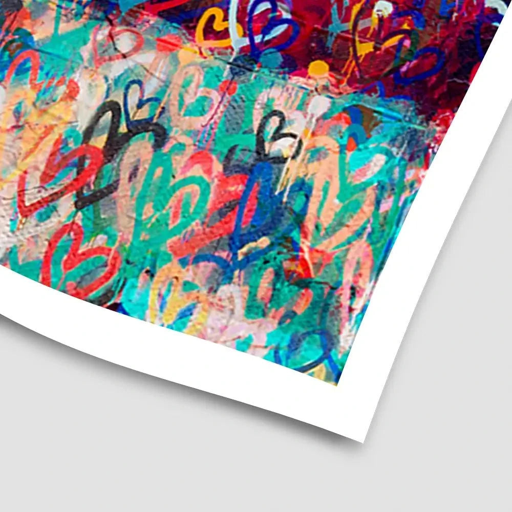 Hearts Everywhere Art Print Hearts Everywhere Art Print wall art product Svetlana Aleynikova