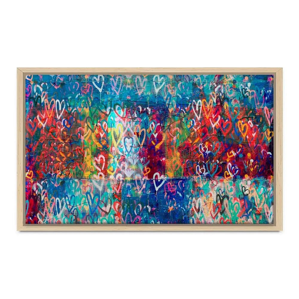 Hearts Everywhere Canvas Print Hearts Everywhere Canvas Print wall art product Svetlana Aleynikova