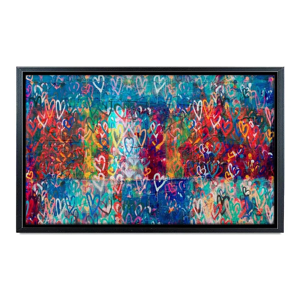 Hearts Everywhere Canvas Print Hearts Everywhere Canvas Print wall art product Svetlana Aleynikova