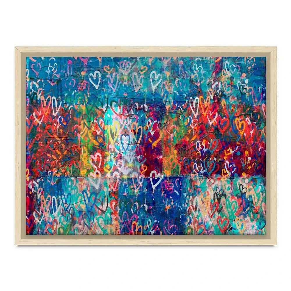 Hearts Everywhere Canvas Print Hearts Everywhere Canvas Print wall art product Svetlana Aleynikova