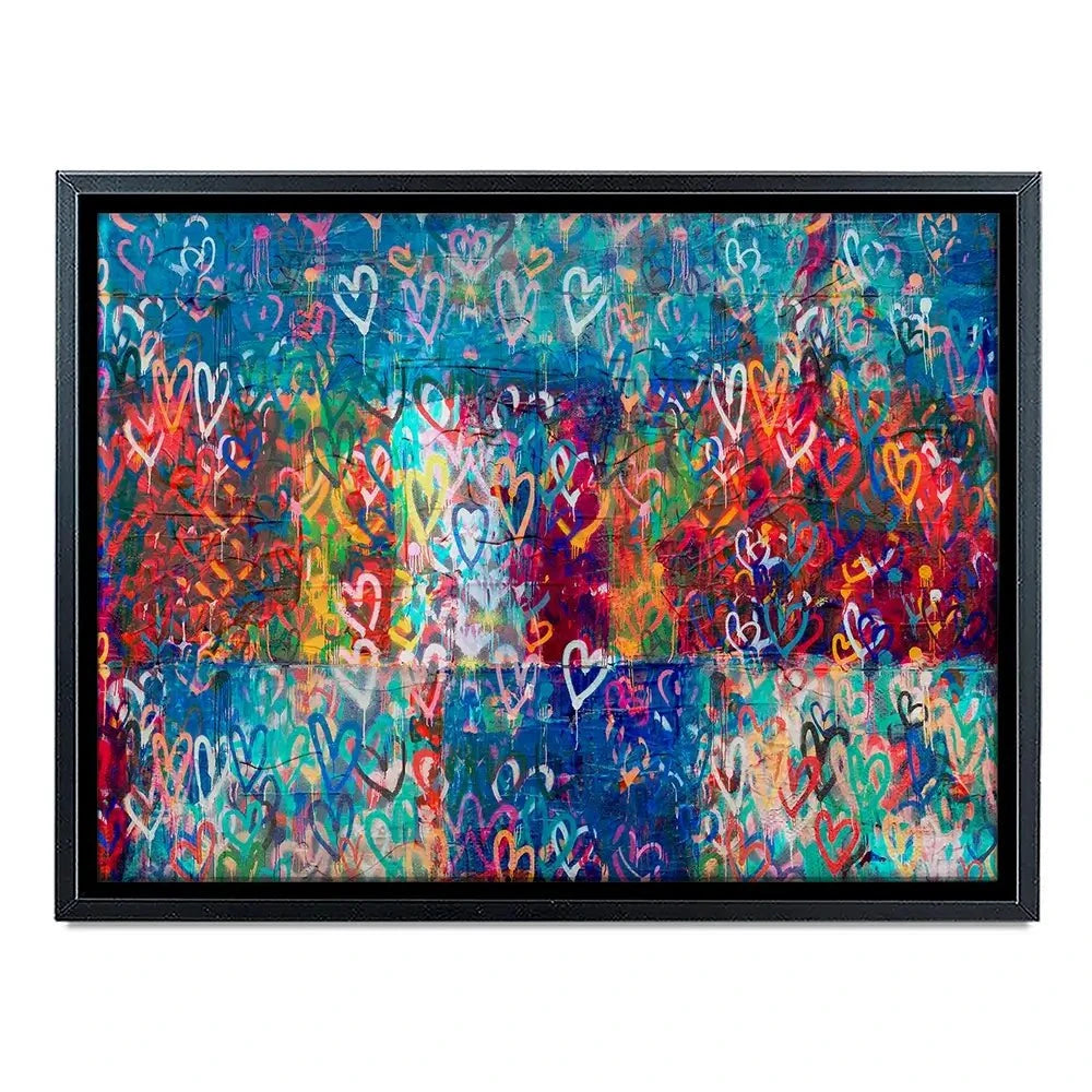 Hearts Everywhere Canvas Print Hearts Everywhere Canvas Print wall art product Svetlana Aleynikova