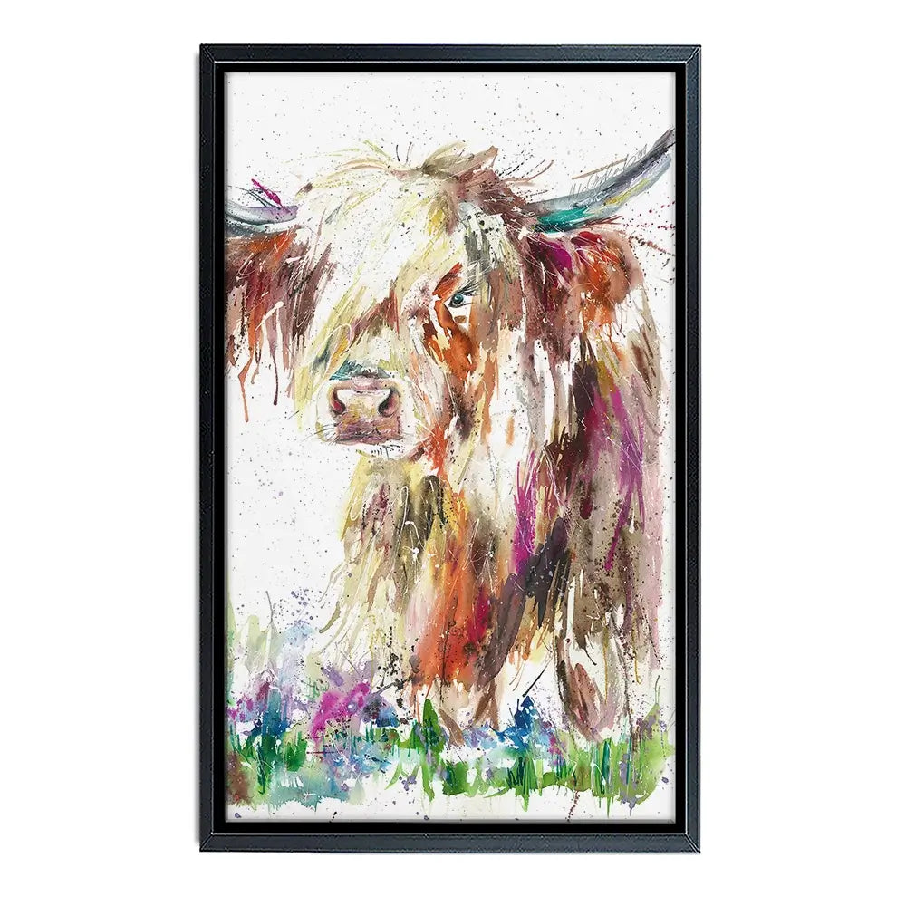 Heather Canvas Print Heather Canvas Print wall art product Nicola Jane Rowles