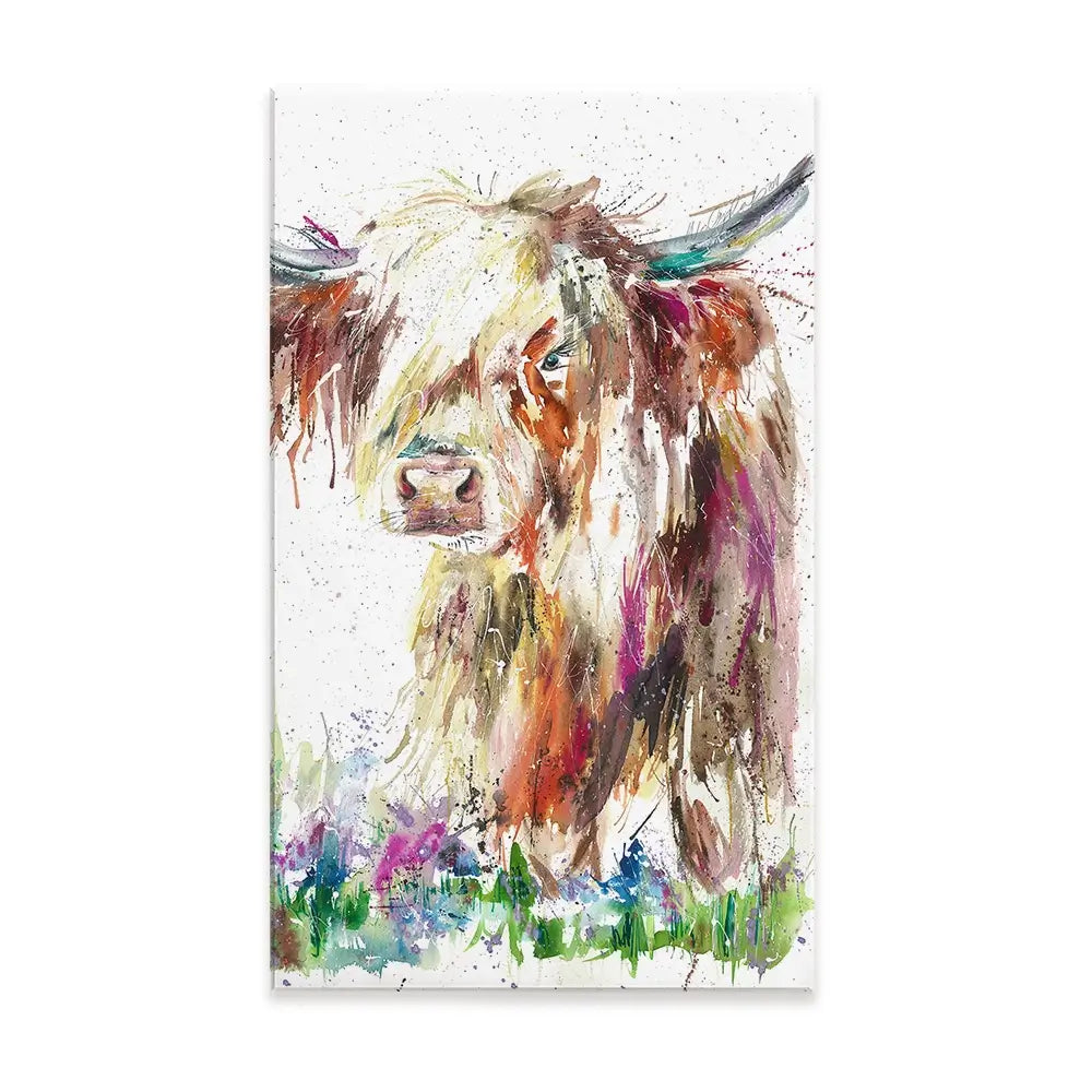 Heather Canvas Print Heather Canvas Print wall art product Nicola Jane Rowles