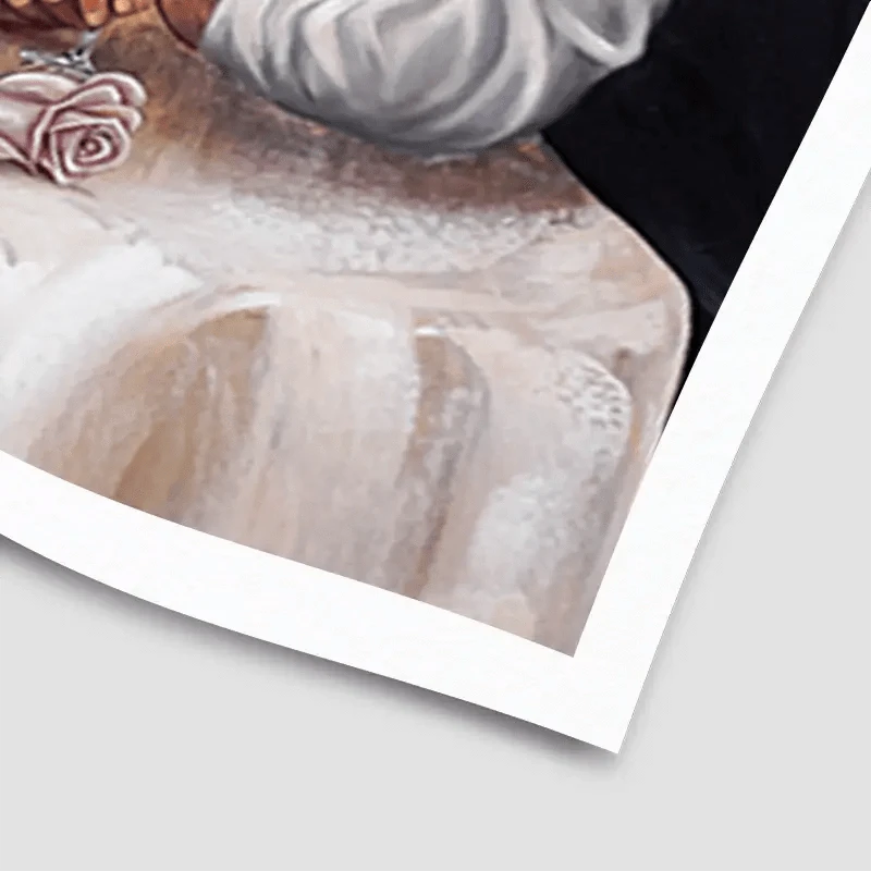 Heaven On Earth Santorini Art Print Heaven On Earth Santorini Art Print wall art product Isabella Karolewicz