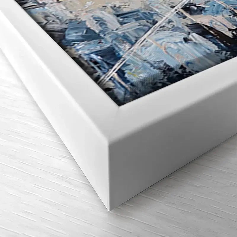 Heaven On Earth Santorini Canvas Print Heaven On Earth Santorini Canvas Print wall art product Isabella Karolewicz