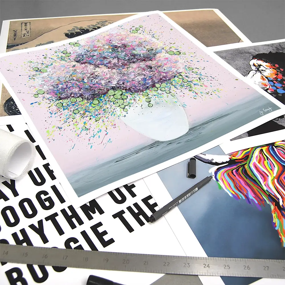 Heaven Scent Square Art Print Heaven Scent Square Art Print wall art product Jo Gough