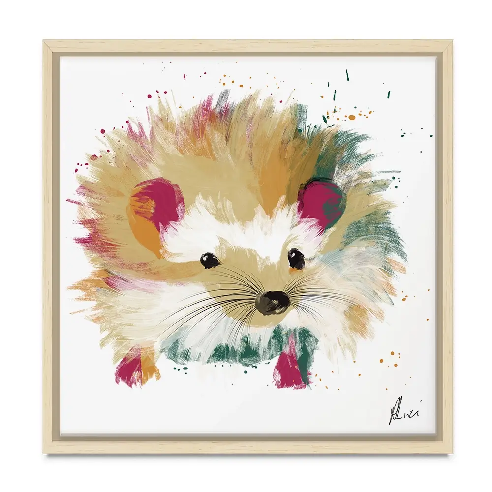 Hedgehog Canvas Print Hedgehog Canvas Print wall art product Aimee Linzi