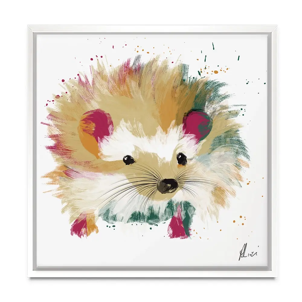 Hedgehog Canvas Print Hedgehog Canvas Print wall art product Aimee Linzi
