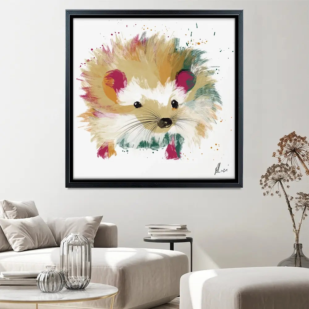 Hedgehog Canvas Print Hedgehog Canvas Print wall art product Aimee Linzi