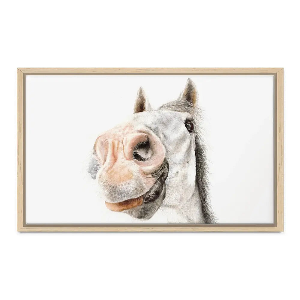 Hello Bailey Canvas Print Hello Bailey Canvas Print wall art product Georgie Turner