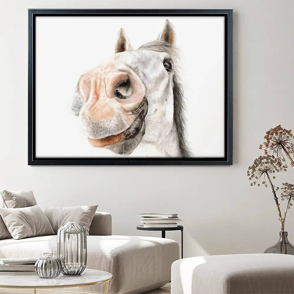 Hello Bailey Canvas Print Hello Bailey Canvas Print wall art product Georgie Turner
