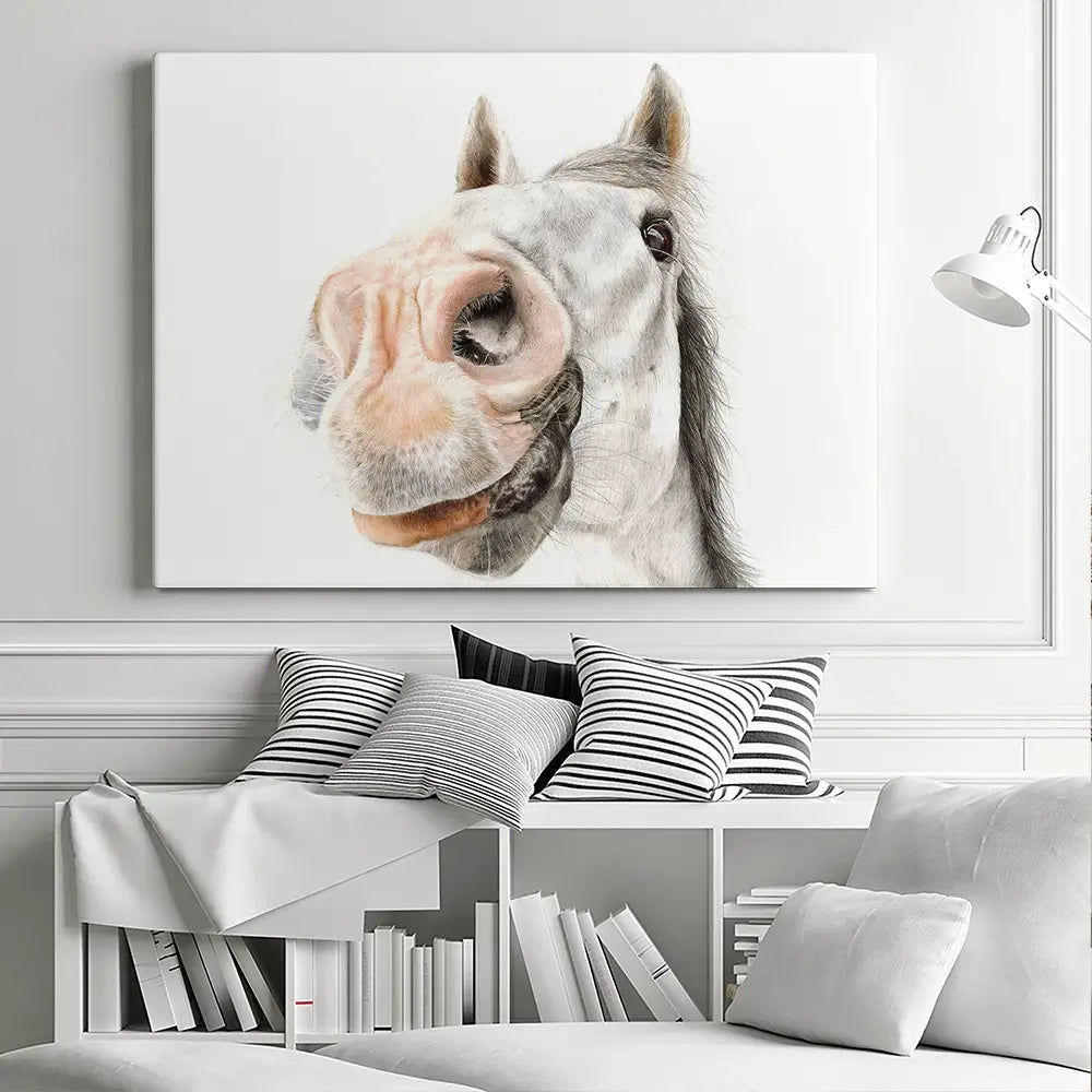Hello Bailey Canvas Print Hello Bailey Canvas Print wall art product Georgie Turner