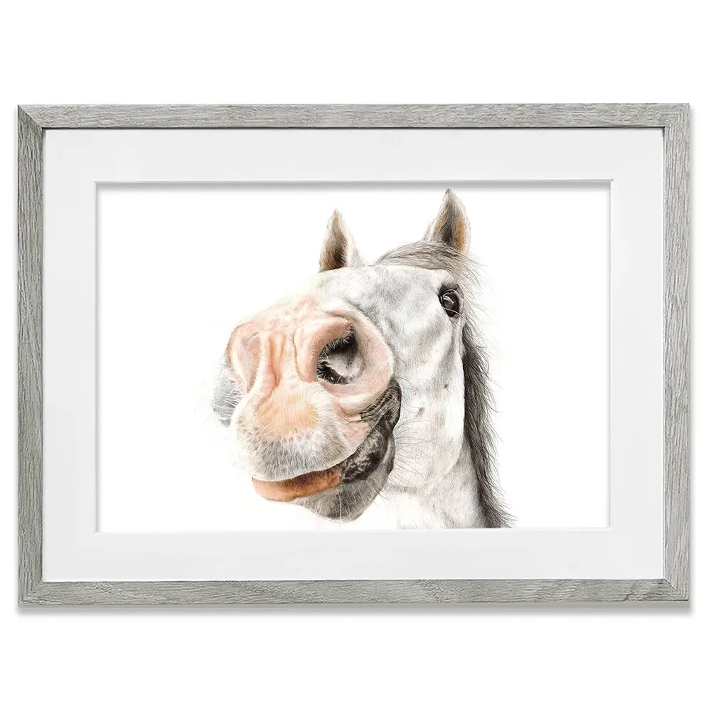 Hello Bailey Framed Art Print Hello Bailey Framed Art Print wall art product Georgie Turner