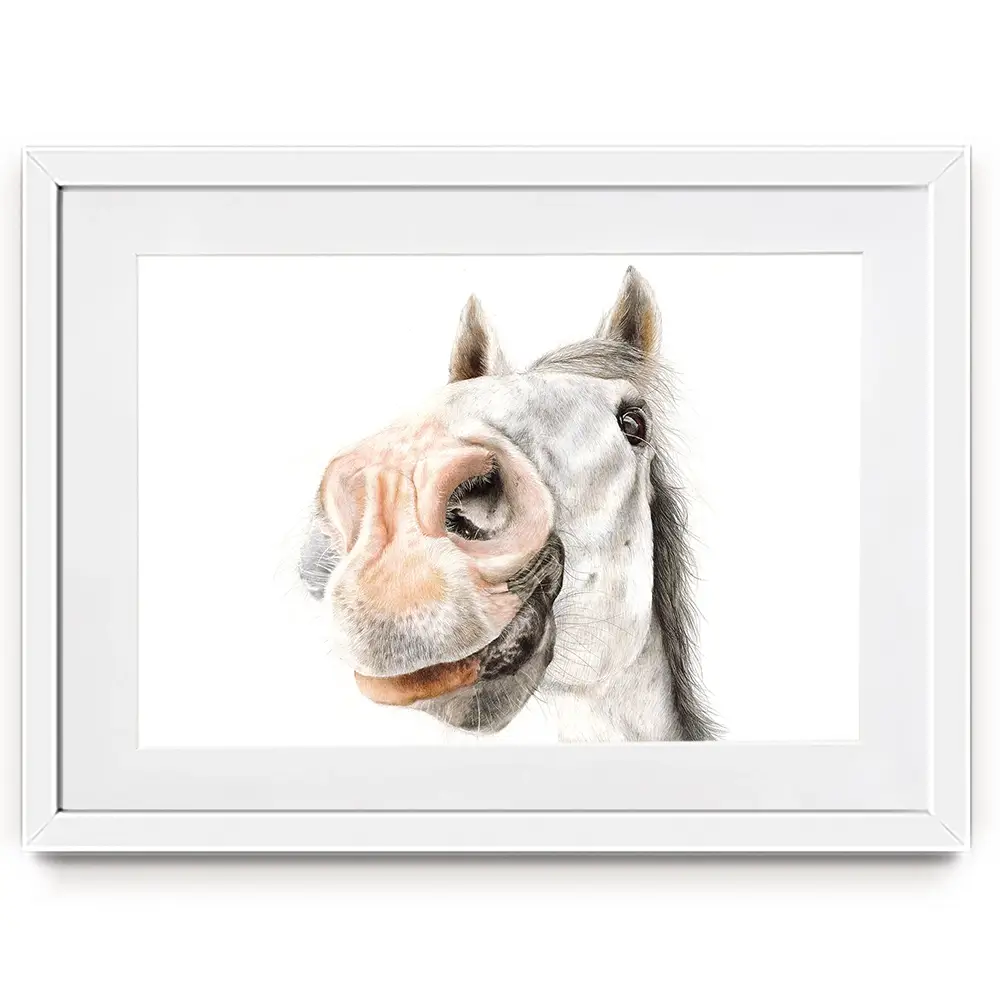 Hello Bailey Framed Art Print Hello Bailey Framed Art Print wall art product Georgie Turner