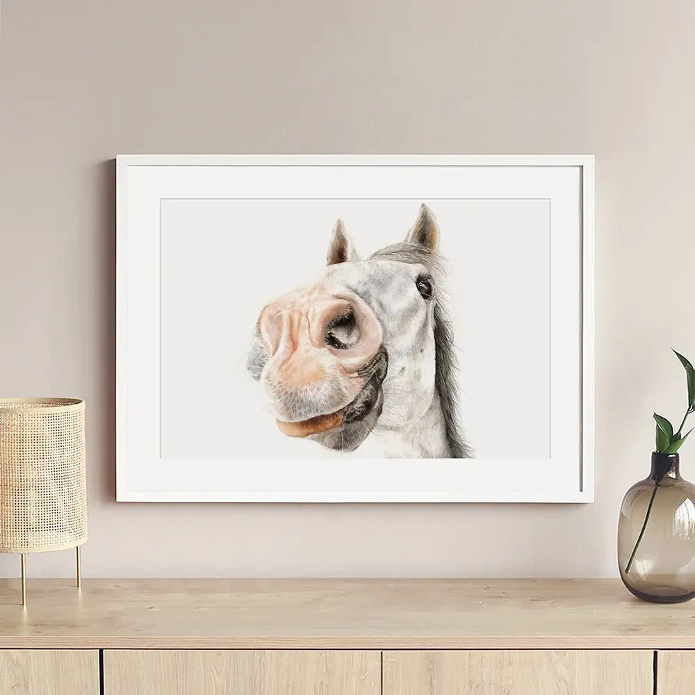Hello Bailey Framed Art Print Hello Bailey Framed Art Print wall art product Georgie Turner