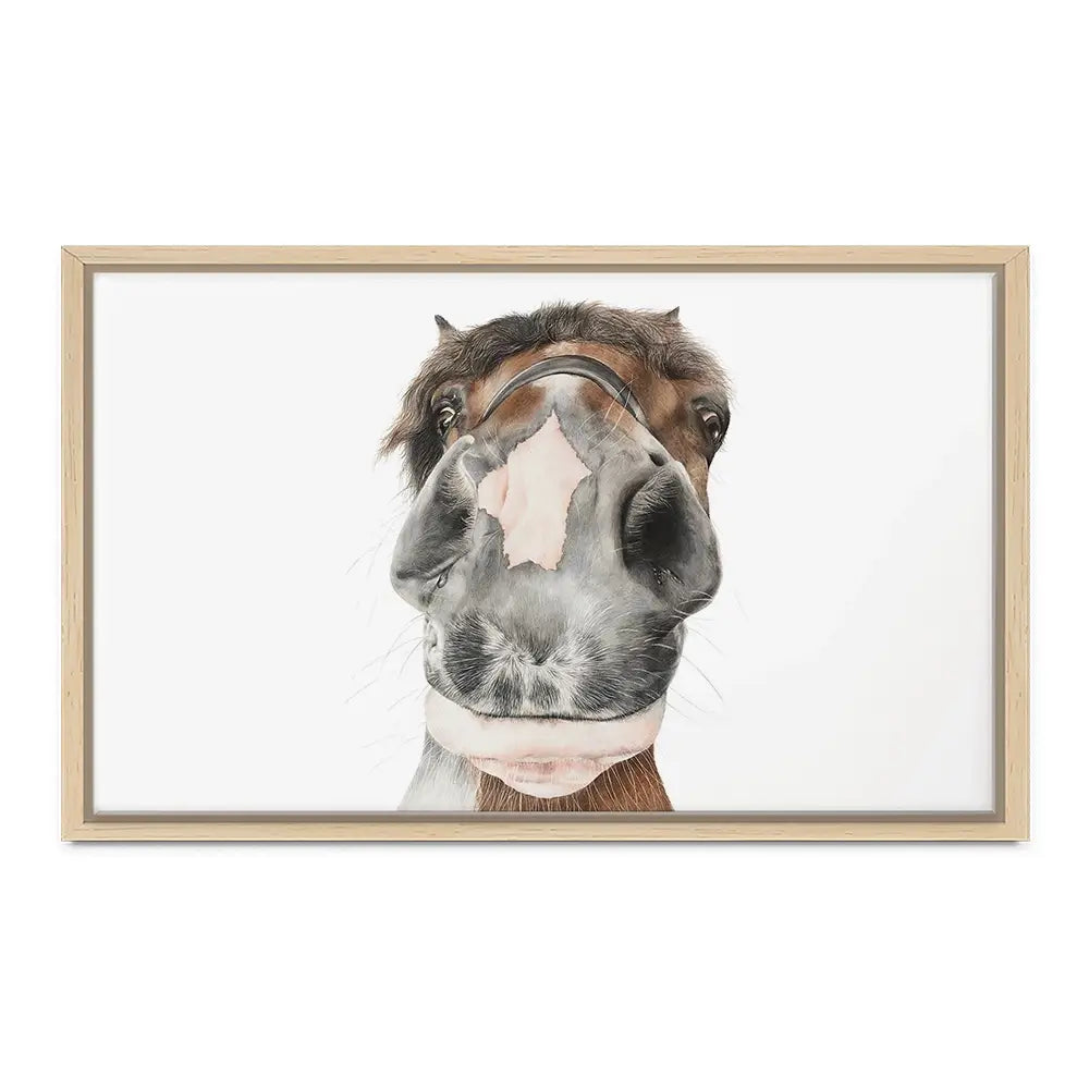 Hello Polly Canvas Print Hello Polly Canvas Print wall art product Georgie Turner