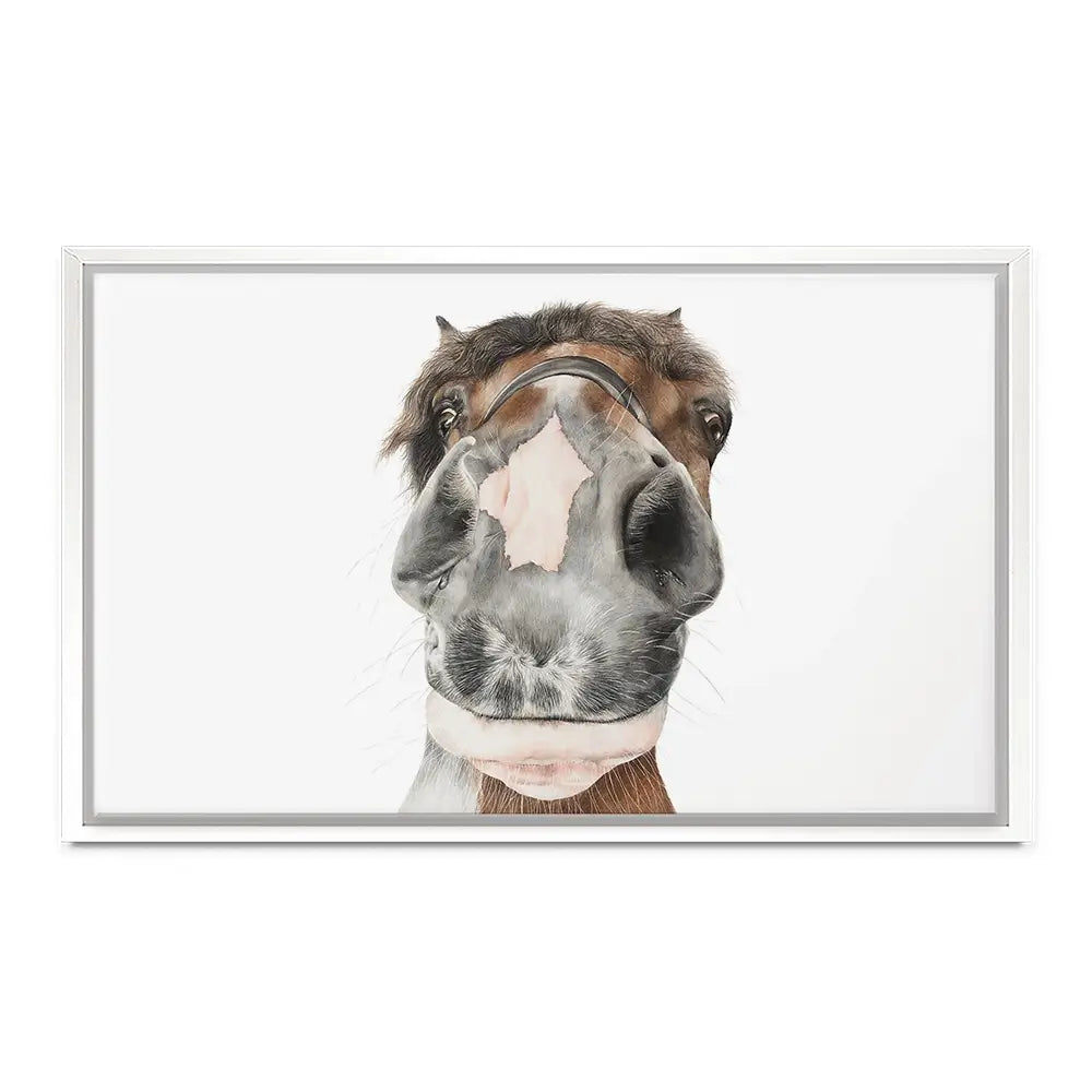 Hello Polly Canvas Print Hello Polly Canvas Print wall art product Georgie Turner