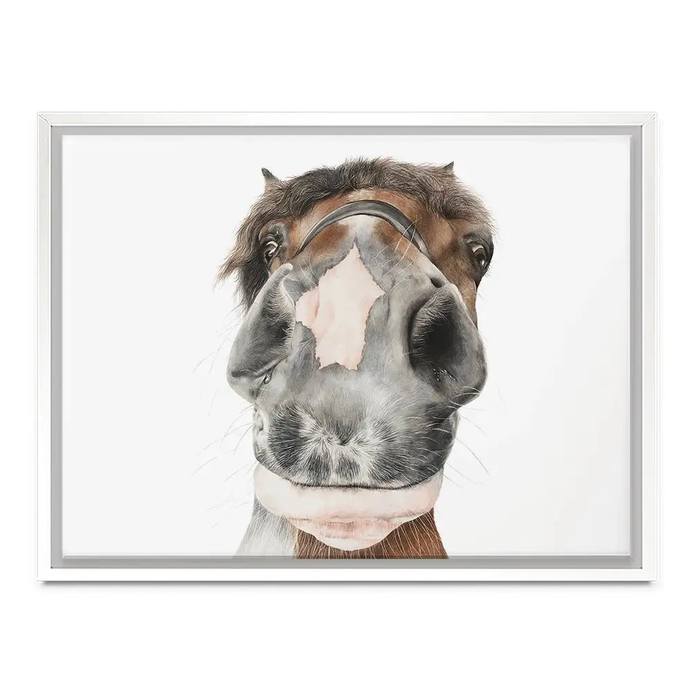 Hello Polly Canvas Print Hello Polly Canvas Print wall art product Georgie Turner