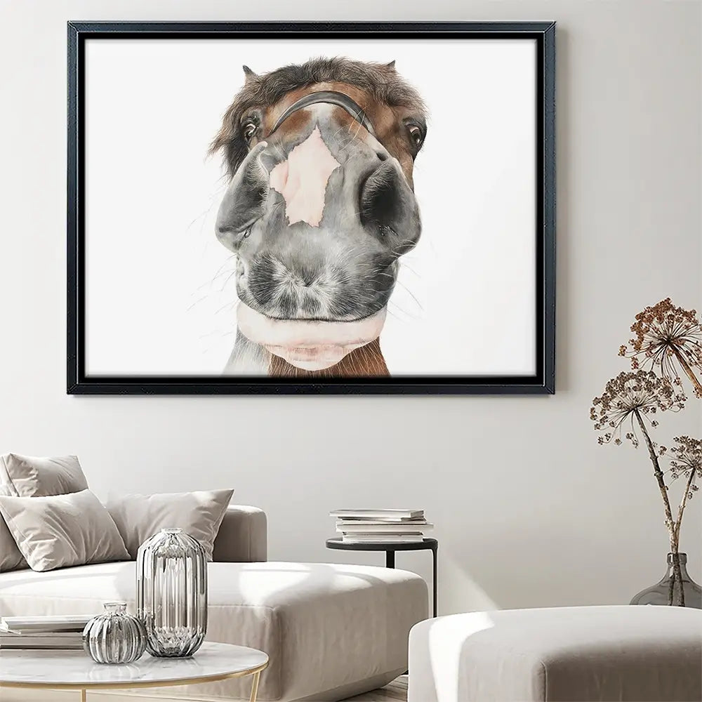 Hello Polly Canvas Print Hello Polly Canvas Print wall art product Georgie Turner