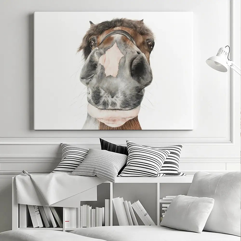 Hello Polly Canvas Print Hello Polly Canvas Print wall art product Georgie Turner