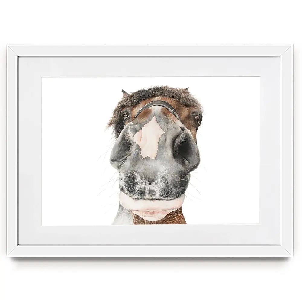 Hello Polly Framed Art Print Hello Polly Framed Art Print wall art product Georgie Turner