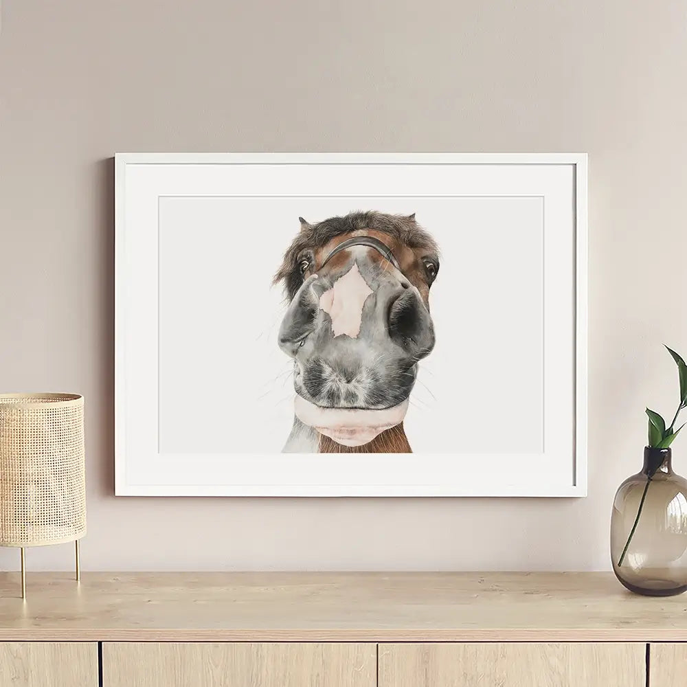 Hello Polly Framed Art Print Hello Polly Framed Art Print wall art product Georgie Turner
