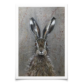 Henry The Hare Art Print Henry The Hare Art Print wall art product Jane Brookshaw