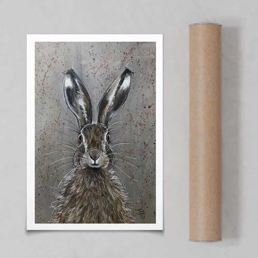 Henry The Hare Art Print Henry The Hare Art Print wall art product Jane Brookshaw