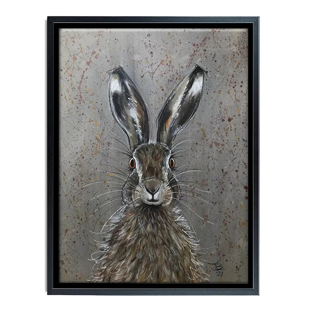 Henry The Hare Canvas Print Henry The Hare Canvas Print wall art product Jane Brookshaw