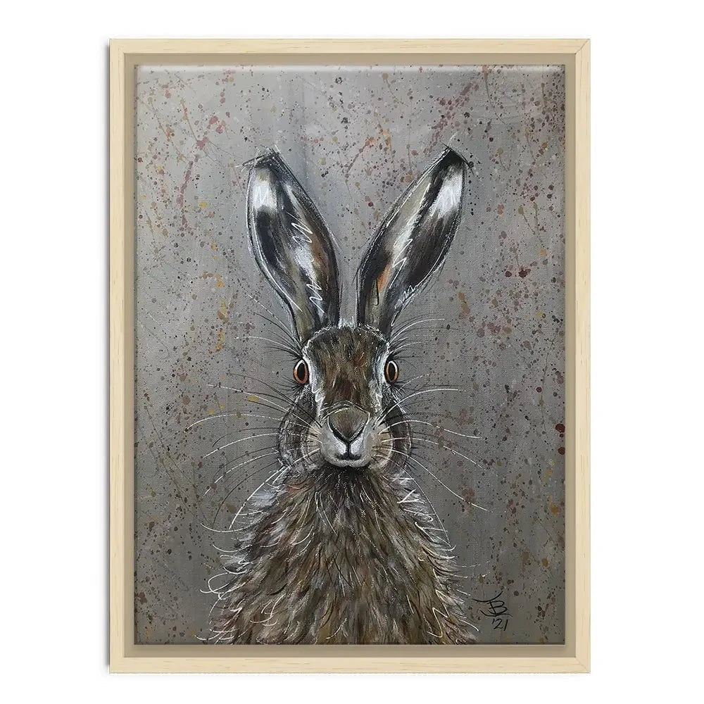 Henry The Hare Canvas Print Henry The Hare Canvas Print wall art product Jane Brookshaw