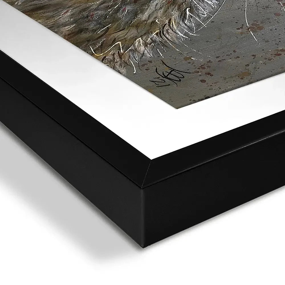 Henry The Hare Framed Art Print Henry The Hare Framed Art Print wall art product Jane Brookshaw