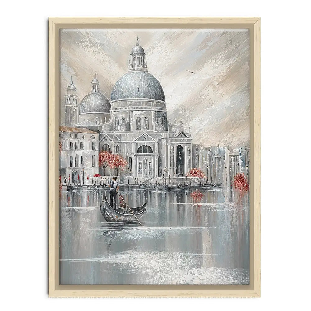 Her City His Heart Canvas Print Her City His Heart Canvas Print wall art product Isabella Karolewicz