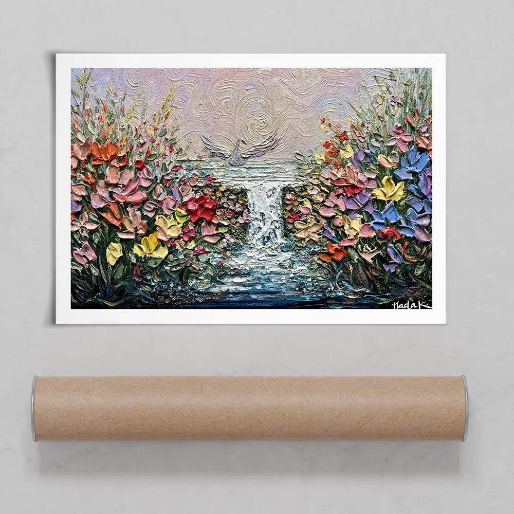 Her Garden Art Print Her Garden Art Print wall art product Nada Khatib