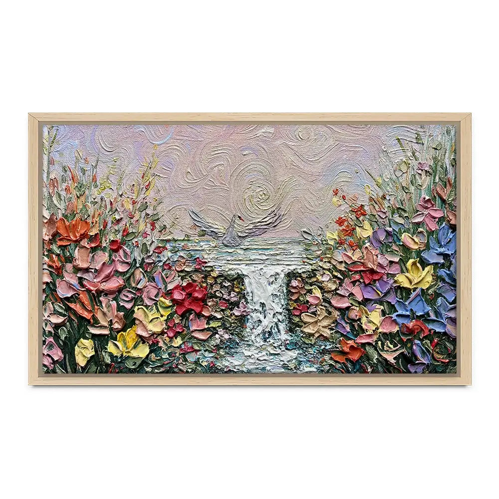 Her Garden Canvas Print Her Garden Canvas Print wall art product Nada Khatib