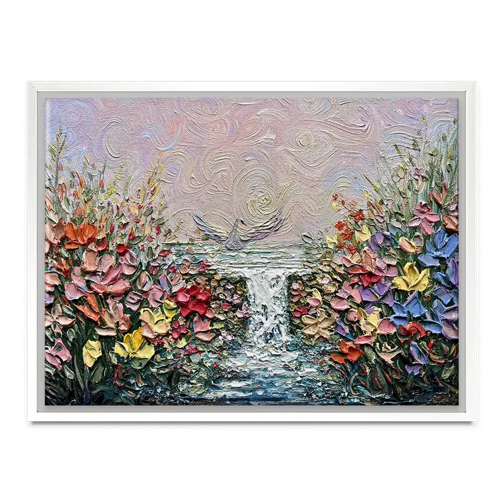 Her Garden Canvas Print Her Garden Canvas Print wall art product Nada Khatib