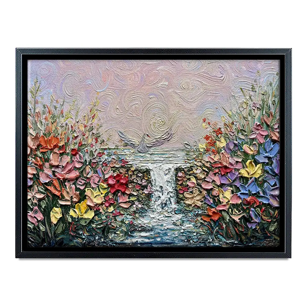 Her Garden Canvas Print Her Garden Canvas Print wall art product Nada Khatib