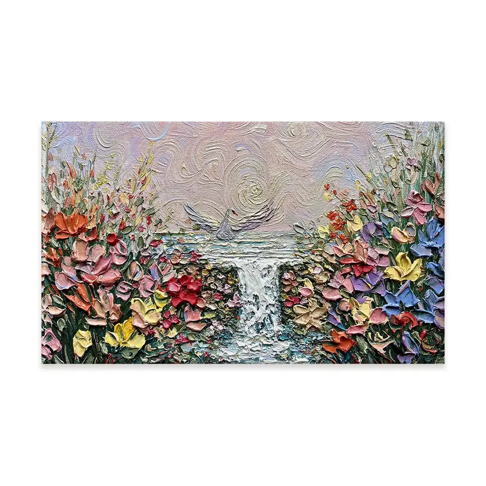 Her Garden Canvas Print Her Garden Canvas Print wall art product Nada Khatib