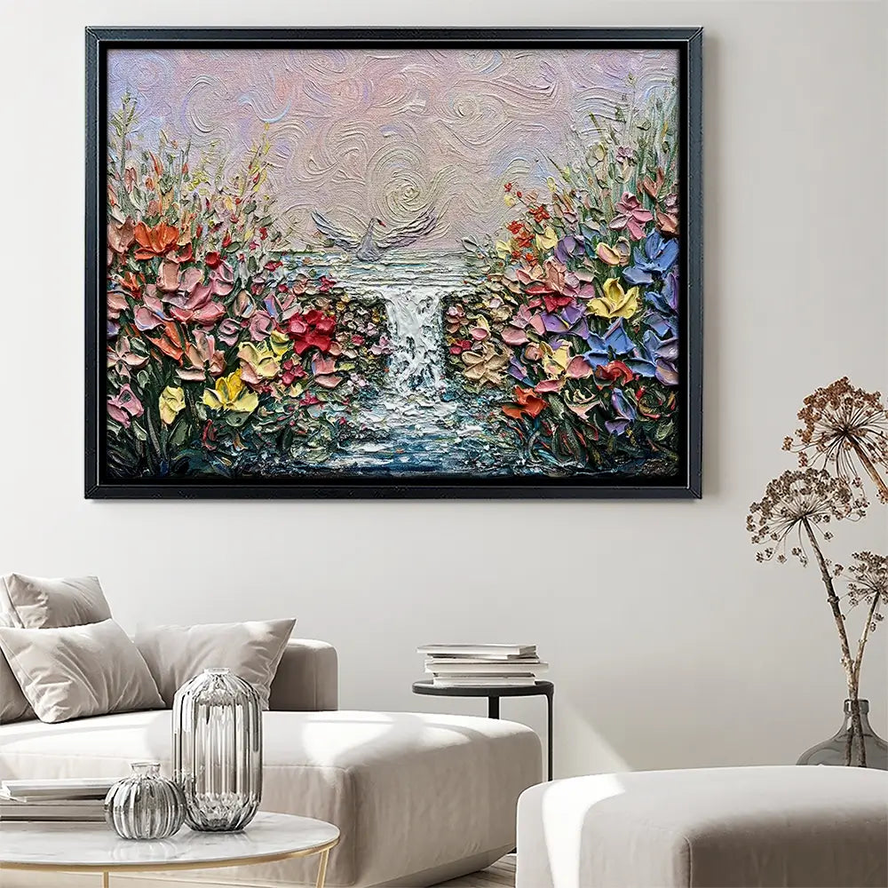 Her Garden Canvas Print Her Garden Canvas Print wall art product Nada Khatib