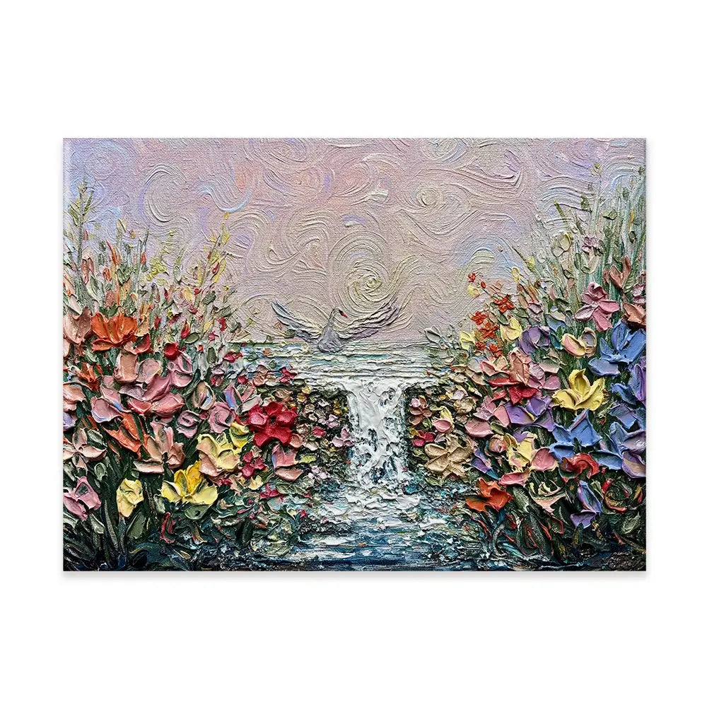 Her Garden Canvas Print Her Garden Canvas Print wall art product Nada Khatib