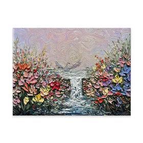 Her Garden Canvas Print Her Garden Canvas Print wall art product Nada Khatib