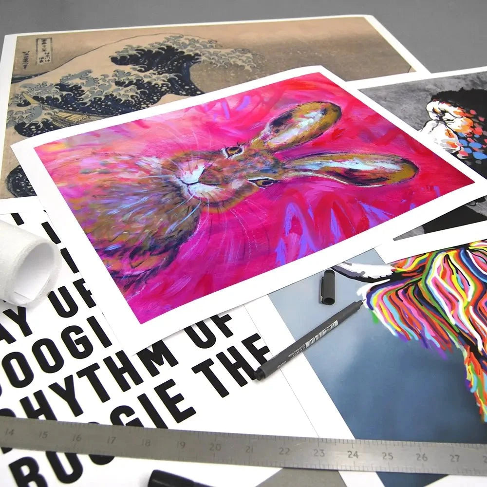 Herbert The Hare Art Print Herbert The Hare Art Print wall art product Jane Brookshaw