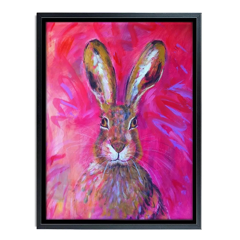 Herbert The Hare Canvas Print Herbert The Hare Canvas Print wall art product Jane Brookshaw