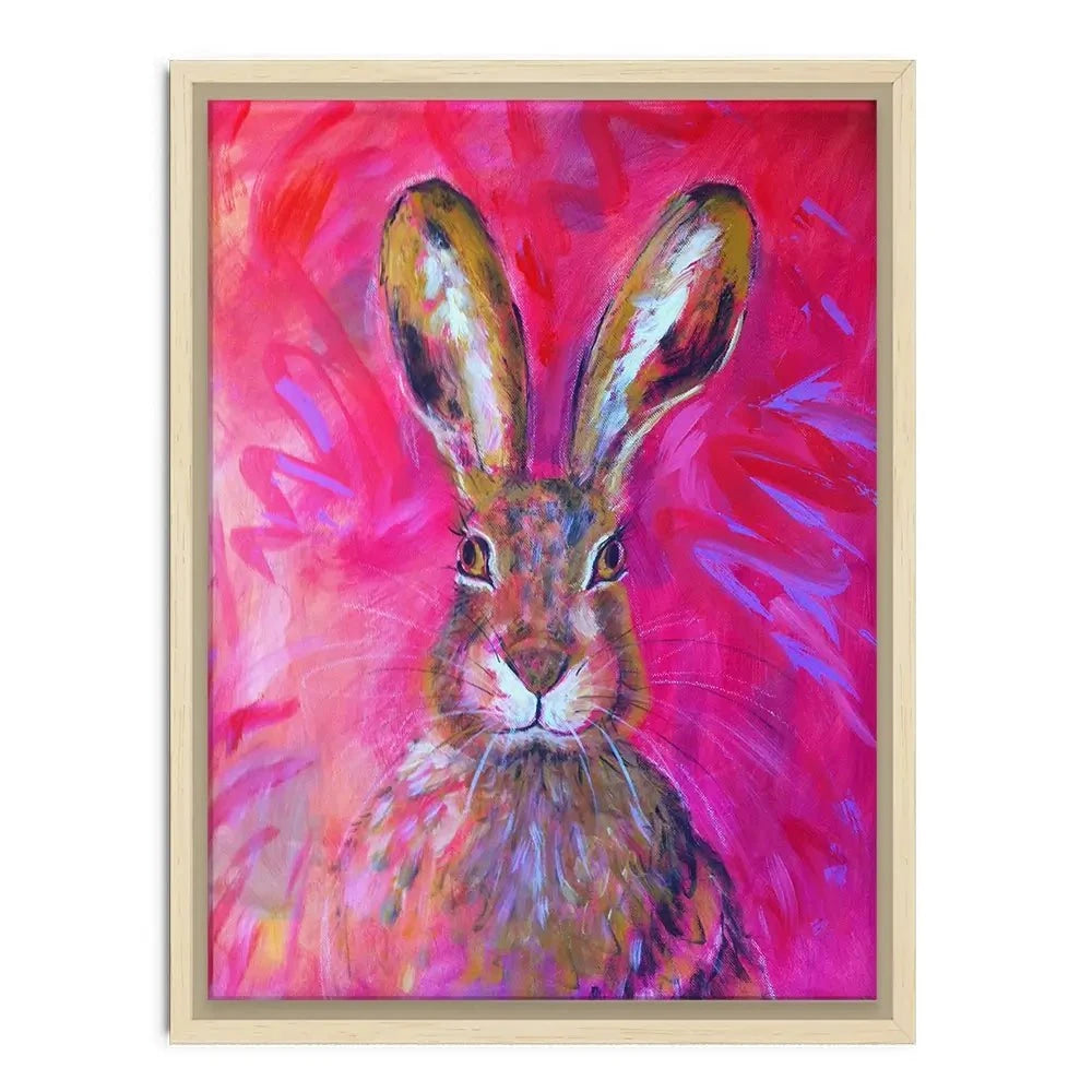 Herbert The Hare Canvas Print Herbert The Hare Canvas Print wall art product Jane Brookshaw