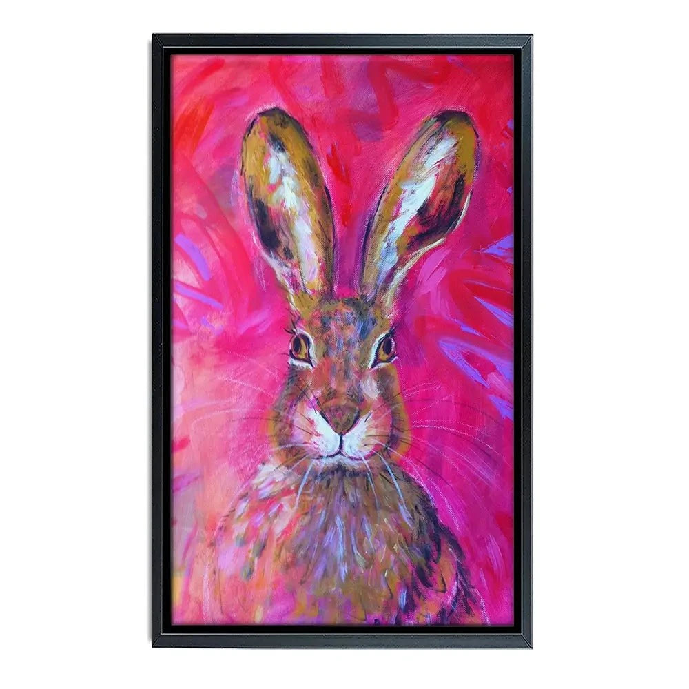 Herbert The Hare Canvas Print Herbert The Hare Canvas Print wall art product Jane Brookshaw