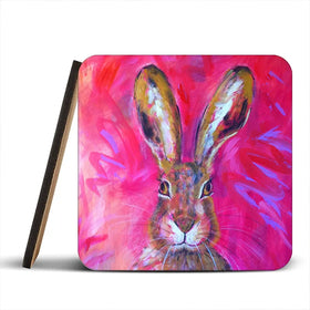 Herbert The Hare Coaster Set Herbert The Hare Coaster Set wall art product Jane Brookshaw