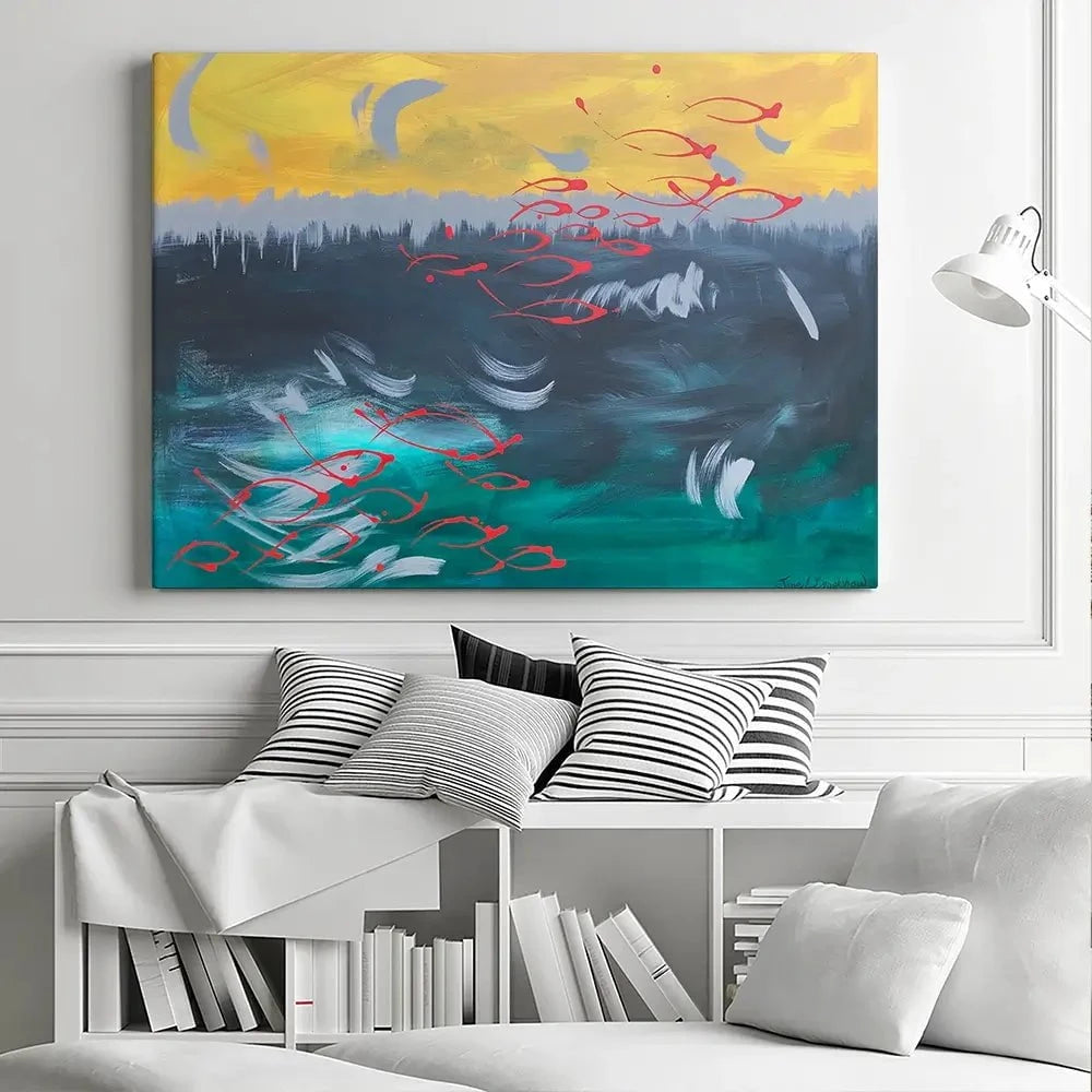 Hidden Depths Canvas Print Hidden Depths Canvas Print wall art product Jane Brookshaw