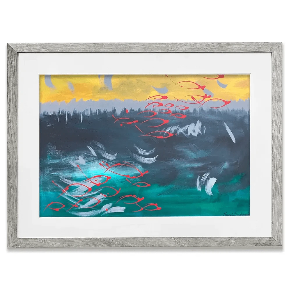 Hidden Depths Framed Art Print Hidden Depths Framed Art Print wall art product Jane Brookshaw